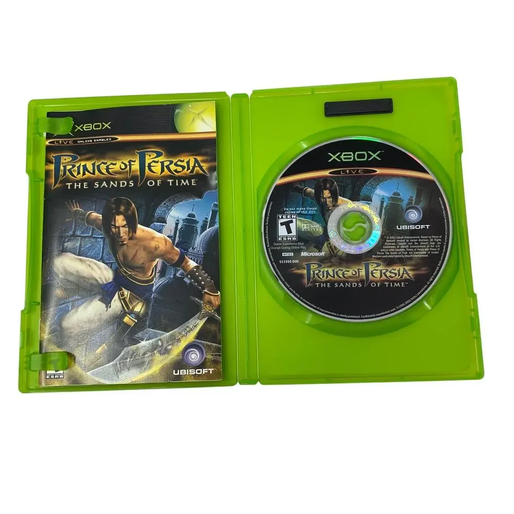 Prince of Persia The Sands of Time Original Xbox Complete Video Game